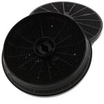 Er, filtre hotte charbon rond(kit de2) - spid