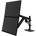 Ergotron lx pro support cran noir ajustable ergonomique