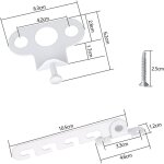 Ersandy entreb�illeur de fen�tre � battant 2 pcs restricteur de fen�tre, livr� avec 4 vis, verrou de ...