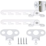 Ersandy entreb�illeur de fen�tre � battant 2 pcs restricteur de fen�tre, livr� avec 4 vis, verrou de ...