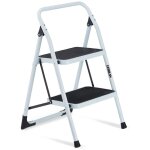 Bm tools - escabeau 2 marches bmt - esc2 - acc, haut. de travail 47 cm, se range facilement, marches ...