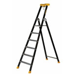 Escabeau alu 6 marches - hauteur de travail max. 3. 30m - 438206