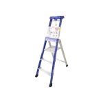 Duarib - jamais utilise] escabeau aluminium 3 marches mp hauteur d'accs 2. 65m charge 150kg - 639203 ...