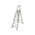 Matisre - escabeau d'avitaillement 8 marches - hauteur max. de travail 3. 76m - es8nfa