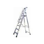 Matis�re - escabeau grande hauteur 12 marches - hauteur max. de travail 4. 76m - q60 / 12m