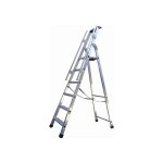 Matis�re - escabeau grande hauteur 9 marches - hauteur max. de travail 4. 05m - q60 / 9m