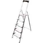 Escabeau hailo xl20 5 marches avec tablette porte - outils