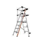 Tubesca comabi - escabeau pirl 4 marches - hauteur max. de travail 2. 94m - 2274154