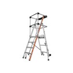 Escabeau pirl 5 marches - hauteur max. de travail 3, 17m - 2274115