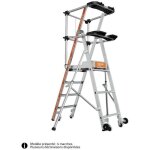 Escabeau pirl 7 marches - hauteur max. de travail 3, 63m - 2274167
