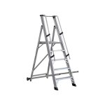 Matis�re - escabeau roulant 5 marches - hauteur max. de travail 3. 25m - plateforme 0, 42x0, 53m - ve4 ...