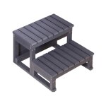 Home deluxe - escalier du spa d'ext�rieur masi