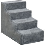 Escalier pour chat - escalier pour chien - 4 marches - revêtement flanelle grande douceur haute densité ... Escalier pour chat - escalier pour chien - 4 marches - revêtement flanelle grande douceur haute densité ...