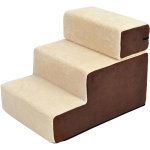 Escalier pour chien animaux rampe 2 / 3 marches déhoussable dim. 54l x 40l x 39h cm mousse haute densité ... Escalier pour chien animaux rampe 2 / 3 marches déhoussable dim. 54l x 40l x 39h cm mousse haute densité ...