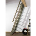 Matisre - escalier de meunier: 55cm de large - hauteur  franchir 3m - couleur : beige gris (ral 7006) ...