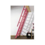 Matis�re - escalier de meunier: 55cm de large - hauteur � franchir 3m - couleur : rose antique (ral 3014) ...