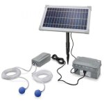 Esotec - oxyg�nateur de bassin solaire avec batterie duo pro plus 200l - 8w