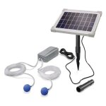 Oxygnateur de bassin solaire duo pro 200l - 5w