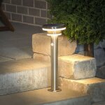 Solar lampe de chemin modena 45cm avec dtecteur de mouvement pir ip44 outdoor 102754 - esotec