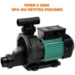 Espa - pompe de filtration spa / petite piscine modle tiper 2 125m
