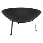 Esschert design - brasero rond en m�tal sur pied 59 x 28 cm