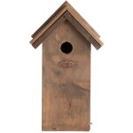 Nichoir pour msange charbonnire en bois - 13, 8 x 18, 3 x 31, 5 cm - marron - livraison gratuite