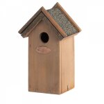 Nichoir pour roitelet en bois - 11, 3 x 16 x 21, 5 cm - marron - livraison gratuite