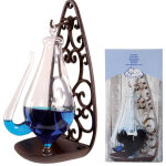 Esschert design - verre m�t�orologique avec support en fonte 0, 5 l th31