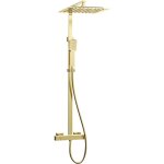 Essebagno - colonne de douche thermostatique 300 quartos or bross�