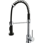 Essebagno mitigeur vier  douchette plimo chrome noir