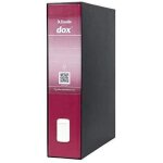Esselte dox 2 classeur � anneaux a4 noir, bordeaux