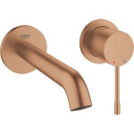 Essence ensemble de robinet encastrable - bec 18, 3 cm - taille m - warm sunset bross� - grohe