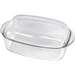 Pyrex 465a000 fait - tout transparent verre borosilicate 3 l