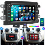 Essgoo - android 15 pour renault dacia duster dokker sandero lodgy logan carplay gps - 4 + 64g cam Essgoo - android 15 pour renault dacia duster dokker sandero lodgy logan carplay gps - 4 + 64g cam