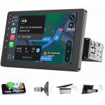 Essgoo - autoradio 1 din 9 pouces sans fil apple carplay android auto usb aux tf bluetooth 9'