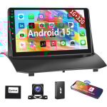 Essgoo - autoradio 9 pouces android 15 pour ford fiesta 2009 - 2017, apple carplay, wifi, bt, gps - 1 ...
