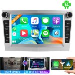 Essgoo - autoradio android 14, apple carplay, navigation gps, pour opel astra h corsa c d vectra zafira ...