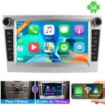 Essgoo - autoradio android 14, apple carplay, navigation gps, pour opel astra h corsa c d vectra zafira ...