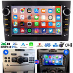 Essgoo - autoradio android 14 apple carplay pour opel corsa 2006 - 2014, gps, wi - fi 2 + 64g dab + cam ...
