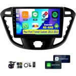 Essgoo - autoradio android 14 gps fm rds + camra pour ford transit custom 2012 - 2021 - 4 + 64g dab ...