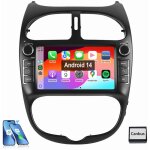 Essgoo - autoradio android 14 pour peugeot 206 206 cc (2002 - 2008) carplay gps rds 2 + 64g Essgoo - autoradio android 14 pour peugeot 206 206 cc (2002 - 2008) carplay gps rds 2 + 64g