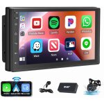 Essgoo - autoradio double din android 14 apple carplay gps navi wifi rds bluetooth usb - 4 + 64g dab ...