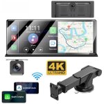 Essgoo - camra embarque portable de 11, 3 pouces pour voiture et camion, autoradio carplay android ...