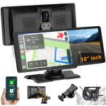 Essgoo - cran sans fil 4k 10, 26'' carplay android auto avec caméra de recul pour autoradio Essgoo - cran sans fil 4k 10, 26'' carplay android auto avec caméra de recul pour autoradio