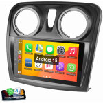 Essgoo - pour renault dacia dokker logan 2 sandero 2 autoradio android 15 gps swc rds 1 + 32g