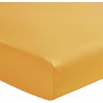 Essix - drap housse sahara en percale de coton 80 fils 140 x 190 cm