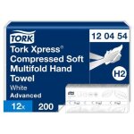Essuie - mains pli�s tork h2 compress�s tork xpress advanced - sachet de 2400