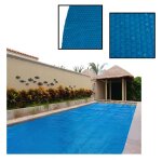 Estexo - bche solaire pour piscine bche solaire ronde bleue  5, 49 m
