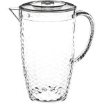 Secret de gourmet - pichet à eau en plastique martelé - 2l - livraison gratuite Secret de gourmet - pichet à eau en plastique martelé - 2l - livraison gratuite