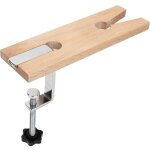 tabli de bijoutier, fer + bois banc de bijoutier pour le polissage, la coupe de bijoux, aucun forage ...